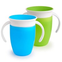 Trainer Cup, Green/Blue, 7 Oz, 2 Count