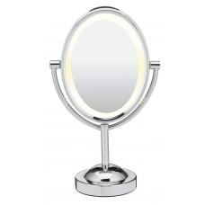 Double-Sided Lighted Makeup Mirror