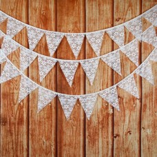 Lace Fabric Banners 