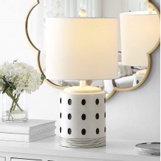 Lighting Collection  22-inch Bedroom Living Room Home Office Desk Nightstand Table Lamp (LED Bulb Included)